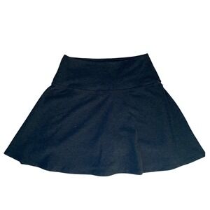 Beyond Yoga Rally Skort Women XS Darkest Night High Waisted Flared Tennis Golf